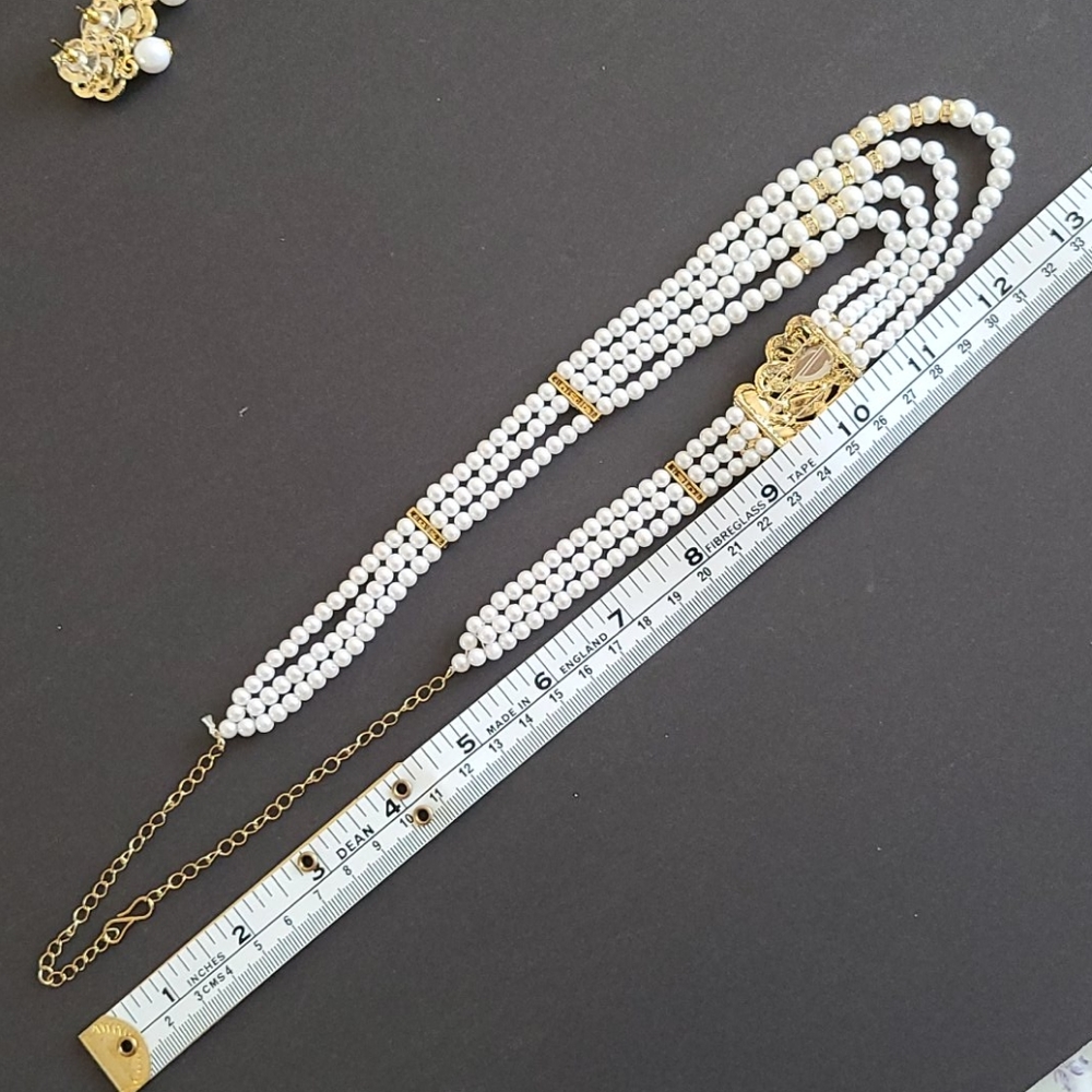 Pearl Necklace Set NIB - Picture 11 of 14